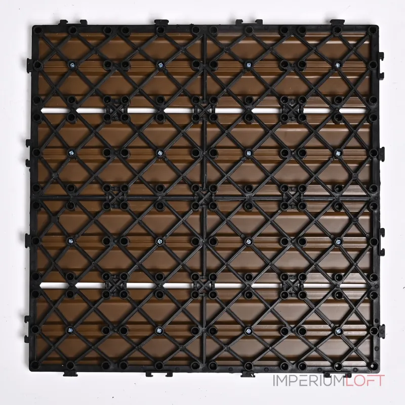 Садовая плитка ДПК 30x30 TEAK SH-WPC3D-4H-17 , террасный паркет Садовая плитка ДПК 30x30 TEAK SH-WPC3D-4H-17 , террасный паркет