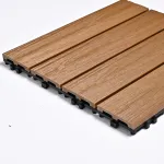 Садовая плитка ДПК 30x30 TEAK-BROWN SH-WPCOE-4H-11 , террасный паркет
