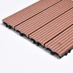 Садовая плитка ДПК 30x30 RED WOOD SH-WPCSG-4H-9 , террасный паркет