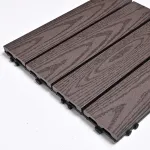 Садовая плитка ДПК 30x30 DARK COFFEE SH-WPC2D-4HC-1 , террасный паркет
