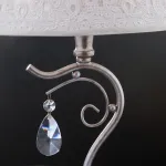 Настольная лампа декоративная Eurosvet Incanto 01022/1 серебро от ImperiumLoft