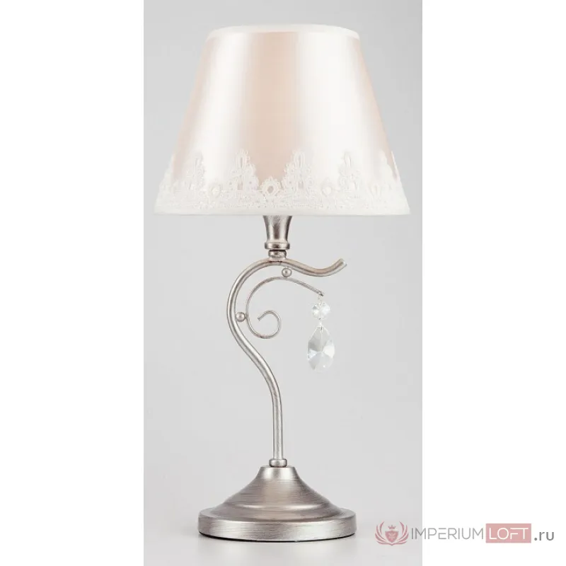 Настольная лампа декоративная Eurosvet Incanto 01022/1 серебро от ImperiumLoft