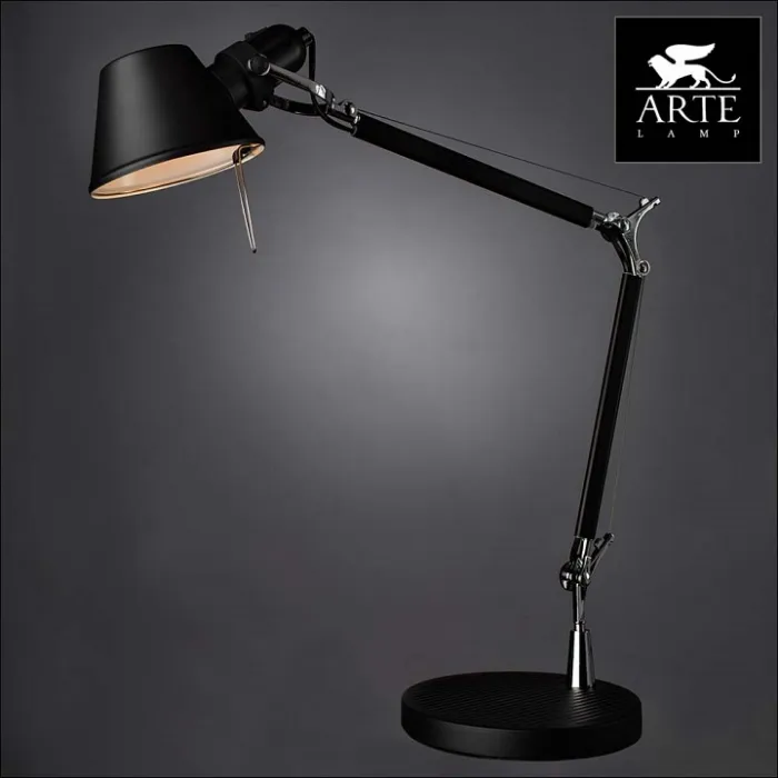 Настольная лампа офисная Arte Lamp Airone A2098LT-1BK от ImperiumLoft