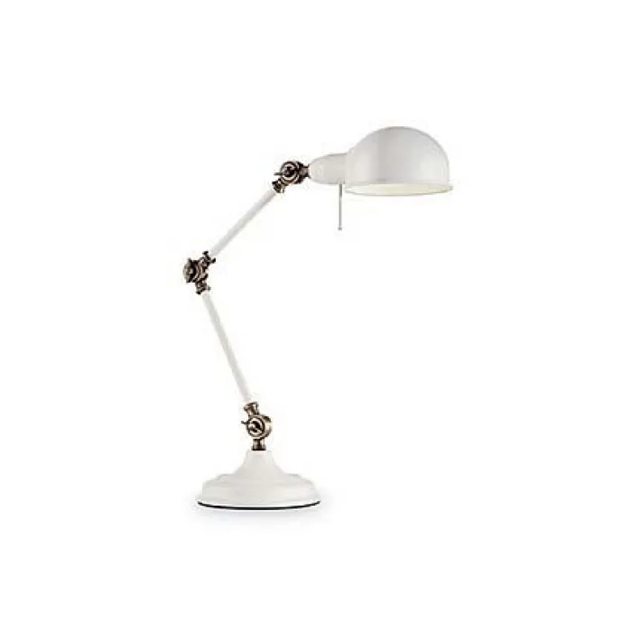 Настольная лампа офисная Ideal Lux Truman TRUMAN TL1 BIANCO от ImperiumLoft