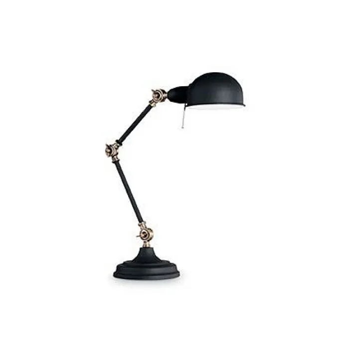 Настольная лампа офисная Ideal Lux Truman TRUMAN TL1 NERO от ImperiumLoft