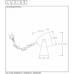 Настольная лампа декоративная Lucide Chago 45564/01/66