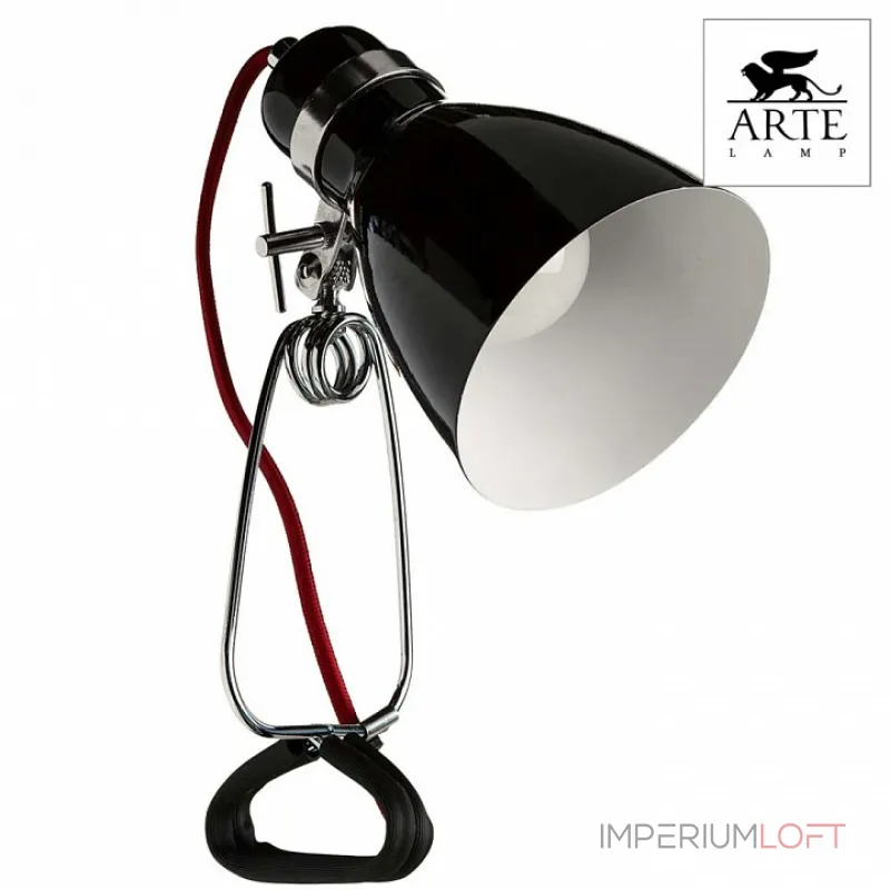 Настольная лампа декоративная Arte Lamp Dorm A1409LT-1BK от ImperiumLoft Настольная лампа декоративная Arte Lamp Dorm A1409LT-1BK от ImperiumLoft