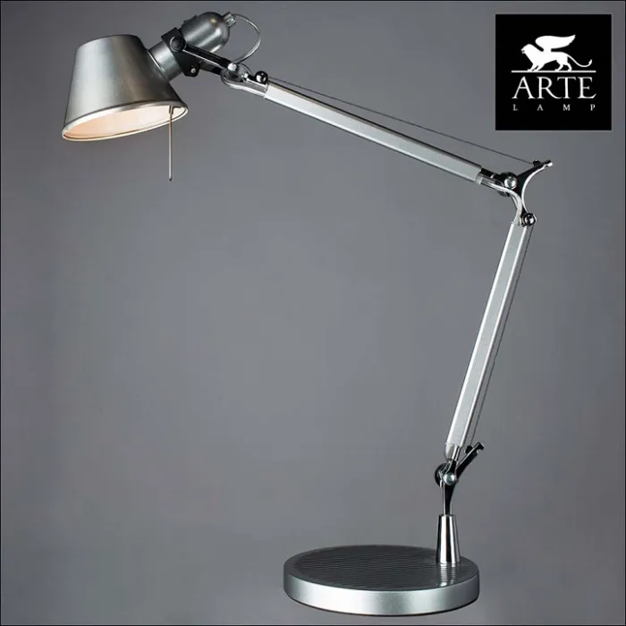 Настольная лампа офисная Arte Lamp Airone A2098LT-1SI от ImperiumLoft