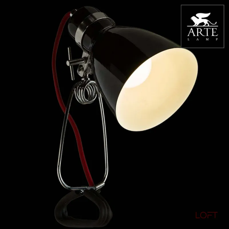Настольная лампа декоративная Arte Lamp Dorm A1409LT-1BK от ImperiumLoft Настольная лампа декоративная Arte Lamp Dorm A1409LT-1BK от ImperiumLoft