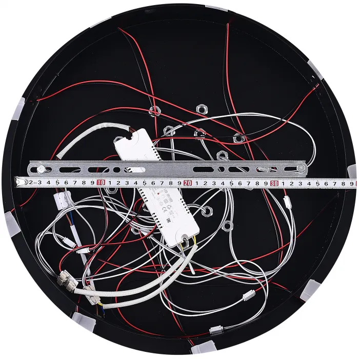 Потолочная люстра Natali Kovaltseva Holder HIGH-TECH LED LAMPS 82009 BLACK от ImperiumLoft