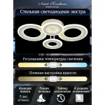 Потолочная люстра Natali Kovaltseva Groove LED LAMPS 81196 от ImperiumLoft