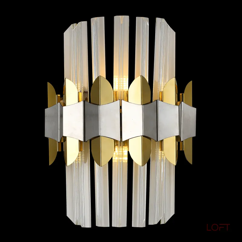 Бра Natali Kovaltseva Skala SKALA 81435/1W BRASS SILVER от ImperiumLoft Бра Natali Kovaltseva Skala SKALA 81435/1W BRASS SILVER от ImperiumLoft