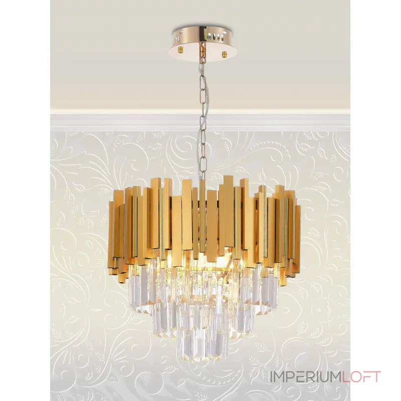 Подвесная люстра Natali Kovaltseva Bellezza BELLEZZA 81427/5C GOLD