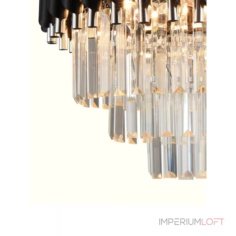 Подвесная люстра Natali Kovaltseva Darian DARIAN 76017/5C CHROME BLACK