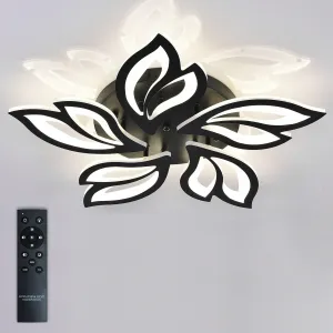 Потолочная люстра Natali Kovaltseva Sand HIGH-TECH LED LAMPS 82006 BLACK