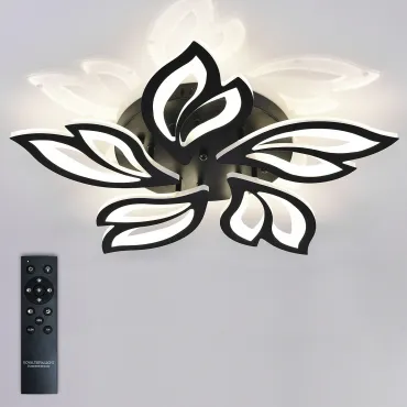 Потолочная люстра Natali Kovaltseva Sand HIGH-TECH LED LAMPS 82006 BLACK