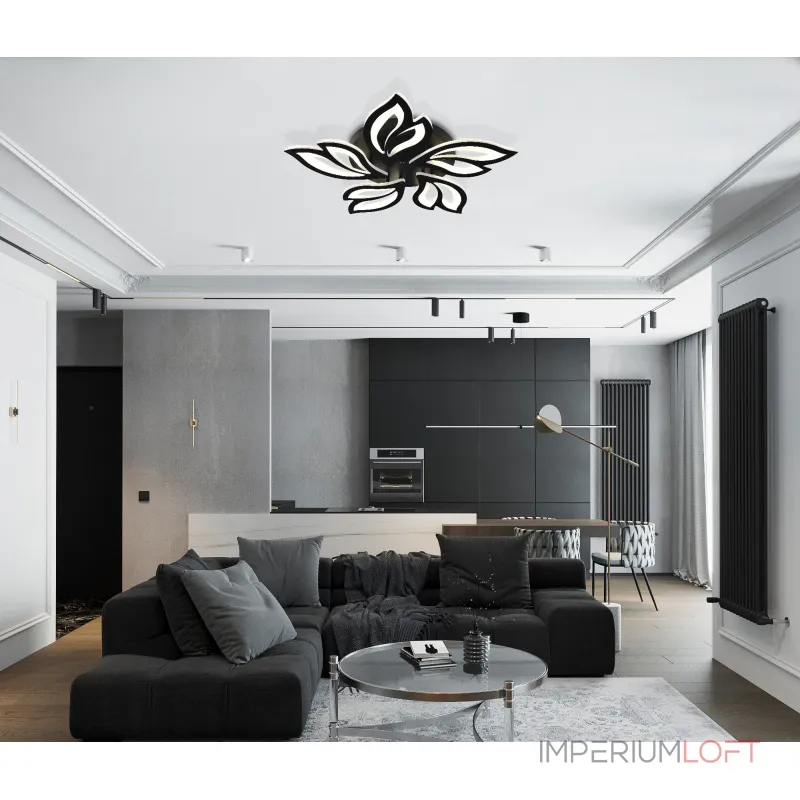 Потолочная люстра Natali Kovaltseva Sand HIGH-TECH LED LAMPS 82006 BLACK Потолочная люстра Natali Kovaltseva Sand HIGH-TECH LED LAMPS 82006 BLACK