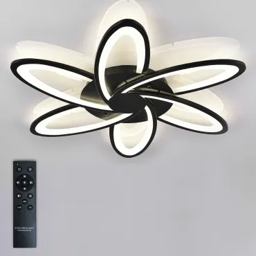 Потолочная люстра Natali Kovaltseva Holder HIGH-TECH LED LAMPS 82008 BLACK