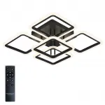 Потолочная люстра Natali Kovaltseva Spektr HIGH-TECH LED LAMPS 82022 BLACK от ImperiumLoft