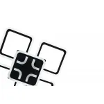 Потолочная люстра Natali Kovaltseva Spektr HIGH-TECH LED LAMPS 82022 BLACK от ImperiumLoft