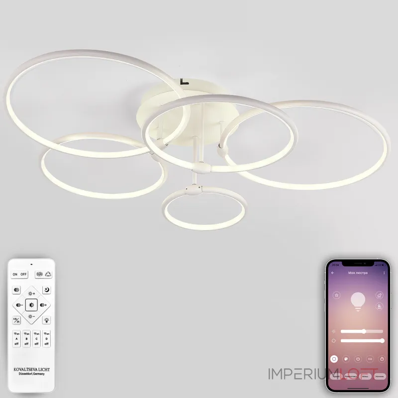 Потолочная люстра Natali Kovaltseva Perfekt I HIGH-TECH LED LAMPS 82036 Потолочная люстра Natali Kovaltseva Perfekt I HIGH-TECH LED LAMPS 82036