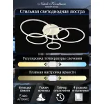 Потолочная люстра Natali Kovaltseva Perfekt I HIGH-TECH LED LAMPS 82036
