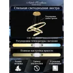 Подвесная люстра Natali Kovaltseva Oreol HIGH-TECH LED LAMPS 82042 Подвесная люстра Natali Kovaltseva Oreol HIGH-TECH LED LAMPS 82042