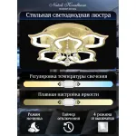 Потолочная люстра Natali Kovaltseva Florel INNOVATION STYLE 83052 от ImperiumLoft
