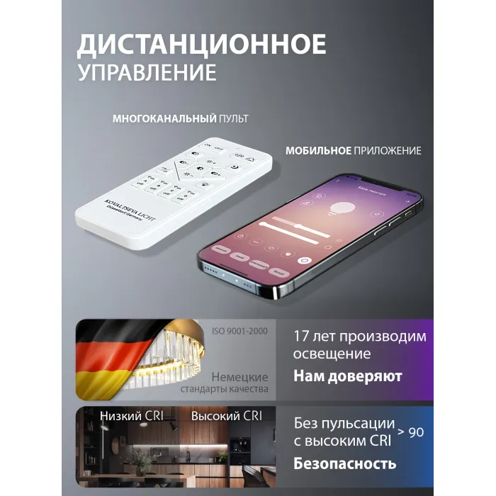 Подвесная люстра Natali Kovaltseva 8315 INNOVATION STYLE 83157 от ImperiumLoft