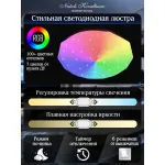Потолочная люстра Natali Kovaltseva Orion LED LAMPS 81099 от ImperiumLoft