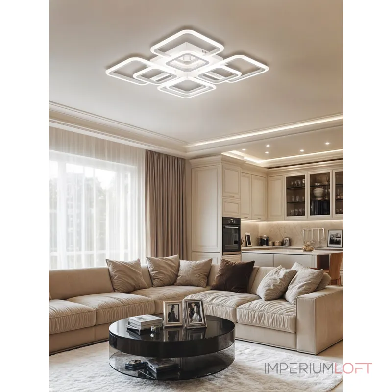 Потолочная люстра Natali Kovaltseva Spektr LED LAMPS 81108/4C