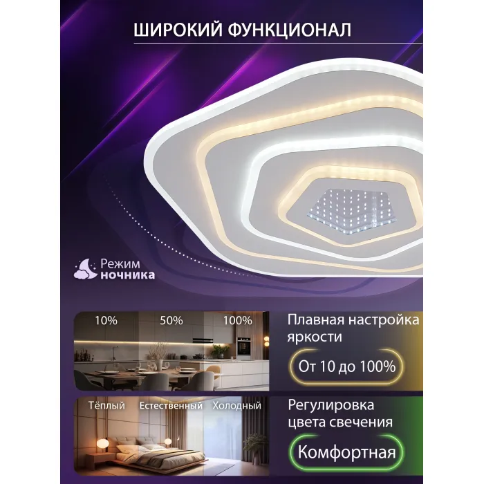 Потолочная люстра Natali Kovaltseva Palace LED LAMPS 81111/4C от ImperiumLoft