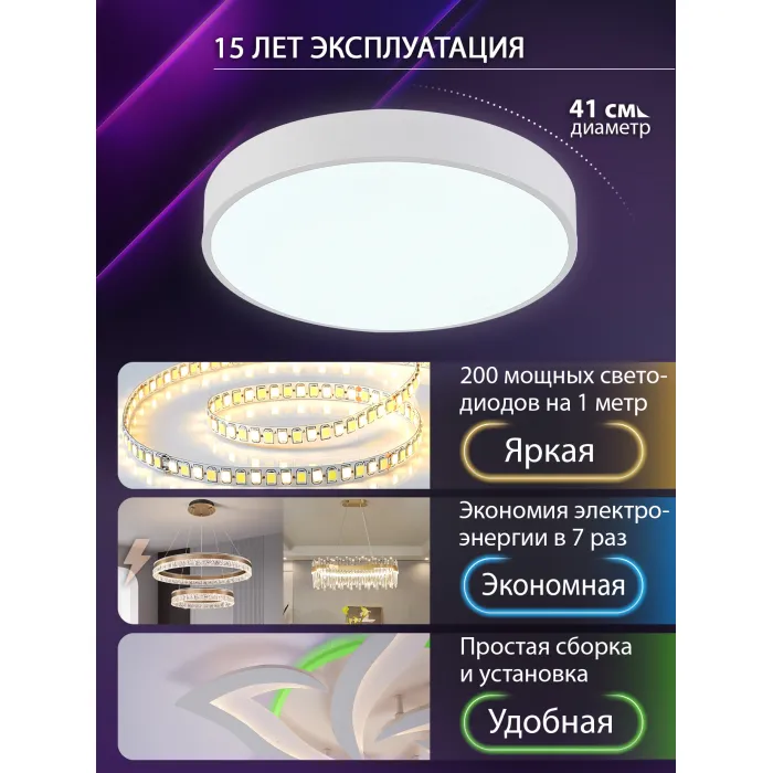 Потолочная люстра Natali Kovaltseva Ledlight LED LAMPS 81111/5C от ImperiumLoft