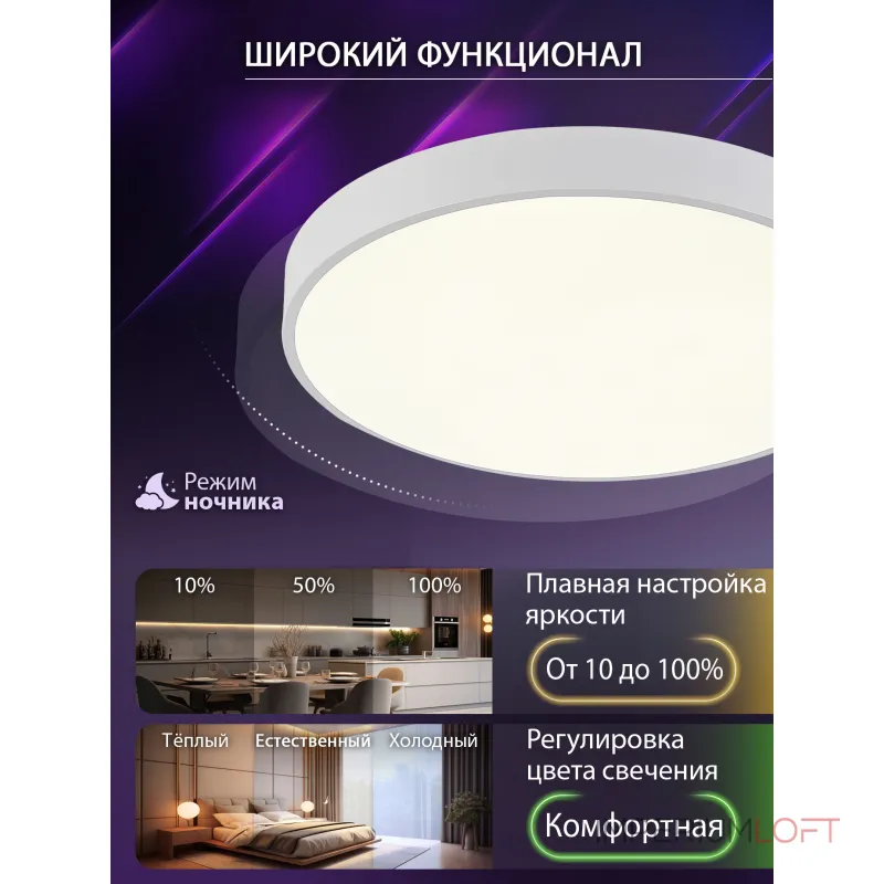 Потолочный светильник Natali Kovaltseva Ledlight LED LAMPS 81111/5C