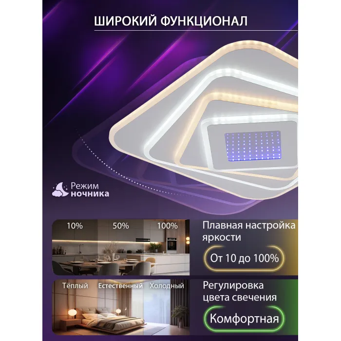 Потолочная люстра Natali Kovaltseva Palace LED LAMPS 81112/4C от ImperiumLoft