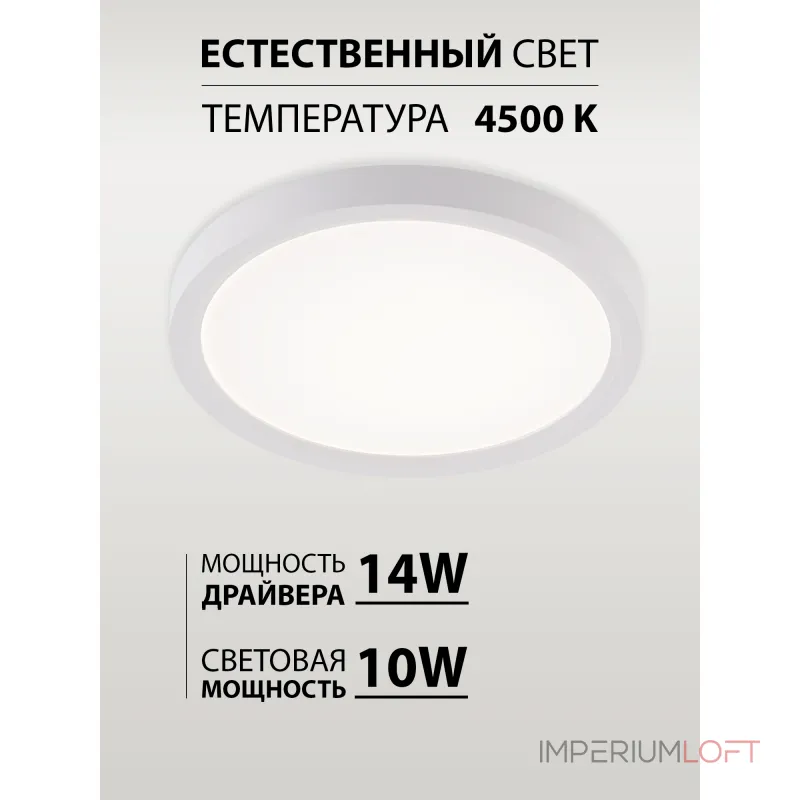 Потолочный светильник Natali Kovaltseva Plain LED LAMPS 81113/1C