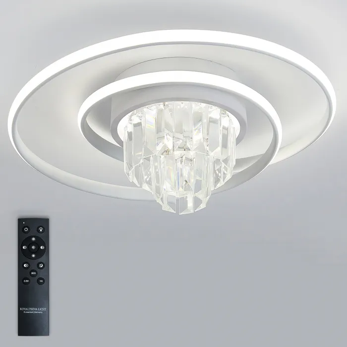 Потолочная люстра Natali Kovaltseva Crystal LED LAMPS 81115/1C от ImperiumLoft