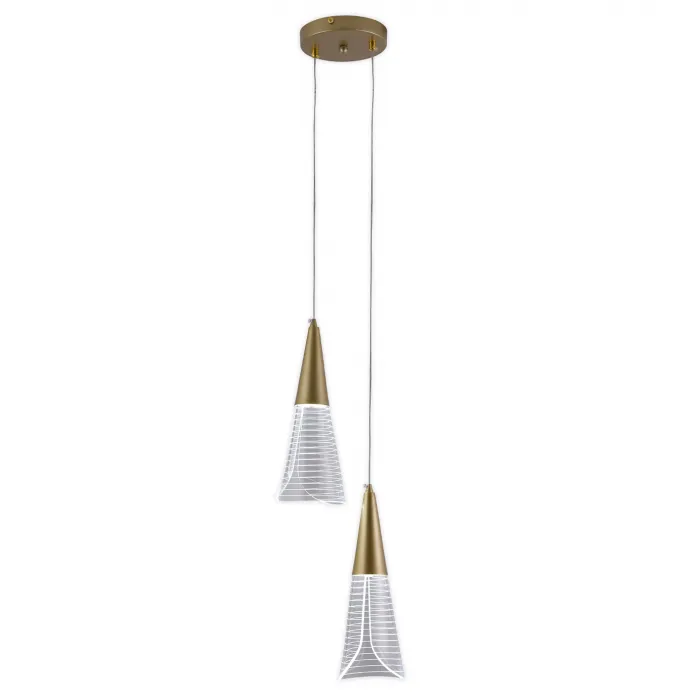 Потолочная люстра Natali Kovaltseva Triangle LED LAMPS 81117/2C от ImperiumLoft
