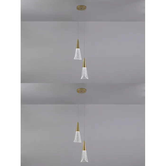 Потолочная люстра Natali Kovaltseva Triangle LED LAMPS 81117/2C от ImperiumLoft
