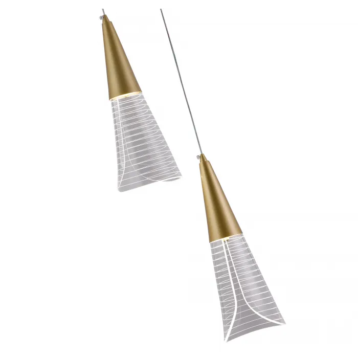 Потолочная люстра Natali Kovaltseva Triangle LED LAMPS 81117/2C от ImperiumLoft