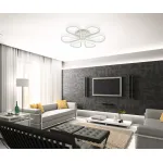 Потолочная люстра Natali Kovaltseva Cobra LED LAMPS 81121/7C от ImperiumLoft