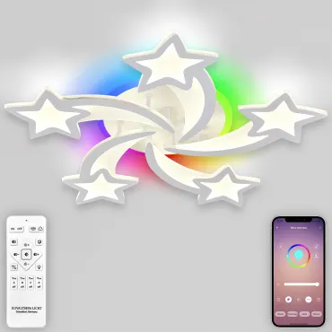 Потолочная люстра Natali Kovaltseva Ledlight LED LAMPS 81145 Потолочная люстра Natali Kovaltseva Ledlight LED LAMPS 81145