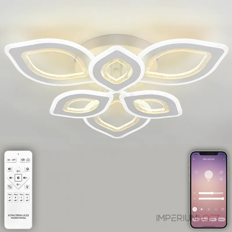 Потолочная люстра Natali Kovaltseva Angel LED LAMPS 81198 Потолочная люстра Natali Kovaltseva Angel LED LAMPS 81198