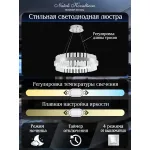 Подвесная люстра Natali Kovaltseva Smart Home LED LAMPS 81221