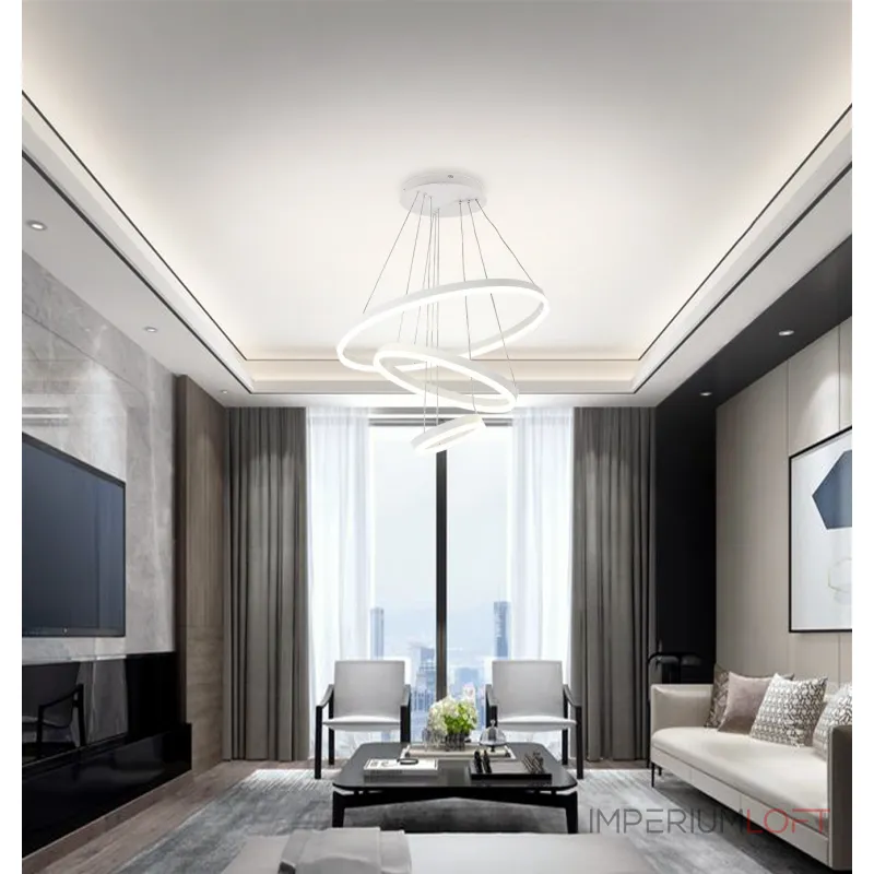 Подвесная люстра Natali Kovaltseva Oreol LED LAMPS 81277