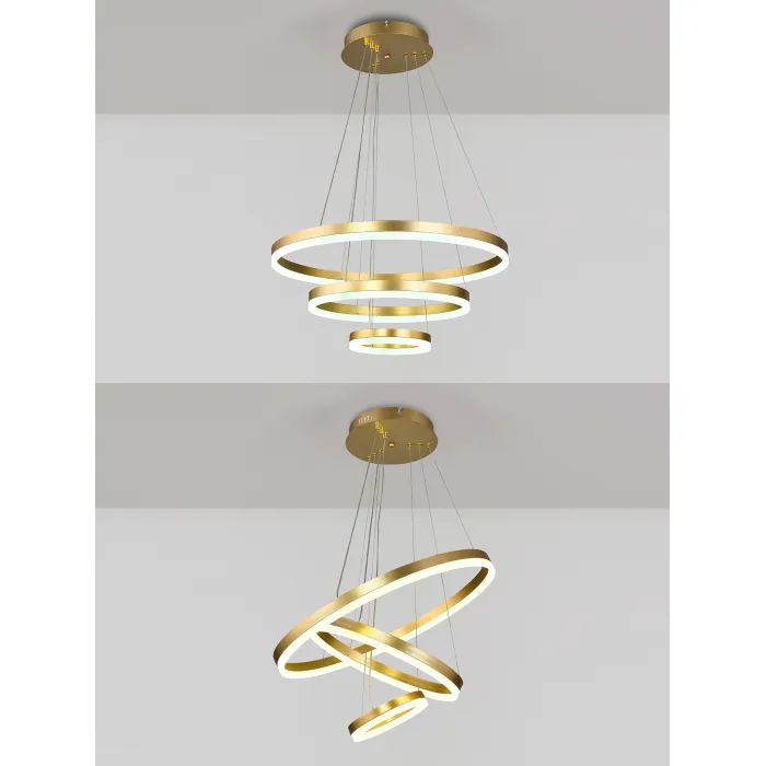 Подвесная люстра Natali Kovaltseva Oreol LED LAMPS 81279 от ImperiumLoft