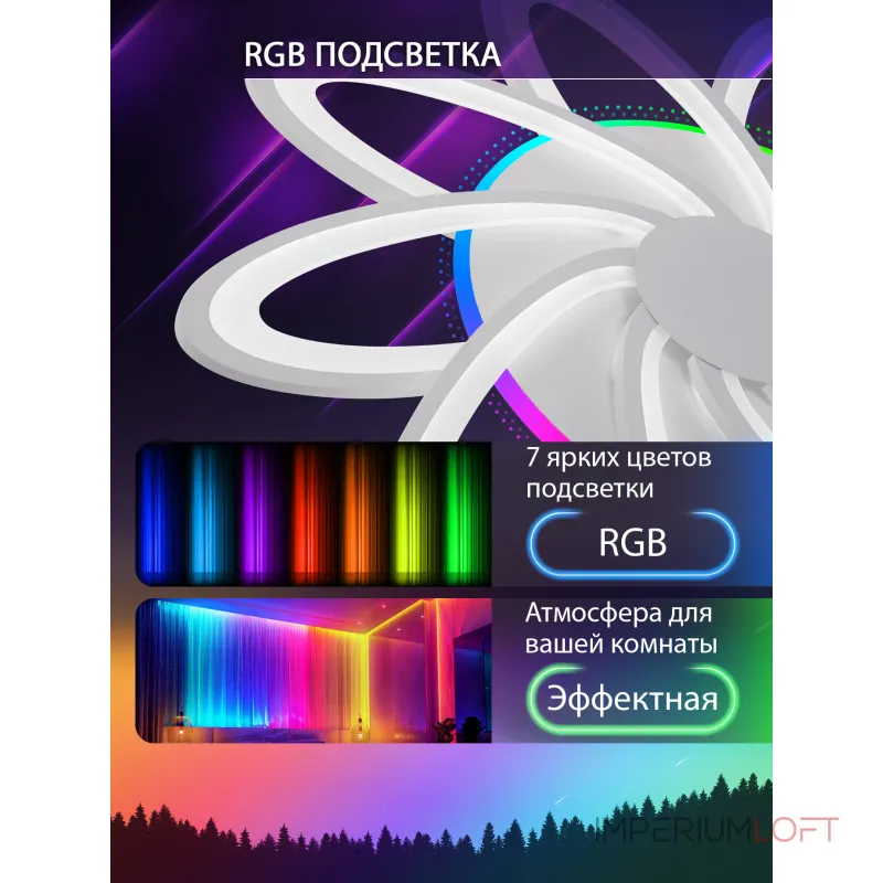 Потолочная люстра Natali Kovaltseva Spektr LED LAMPS 81441