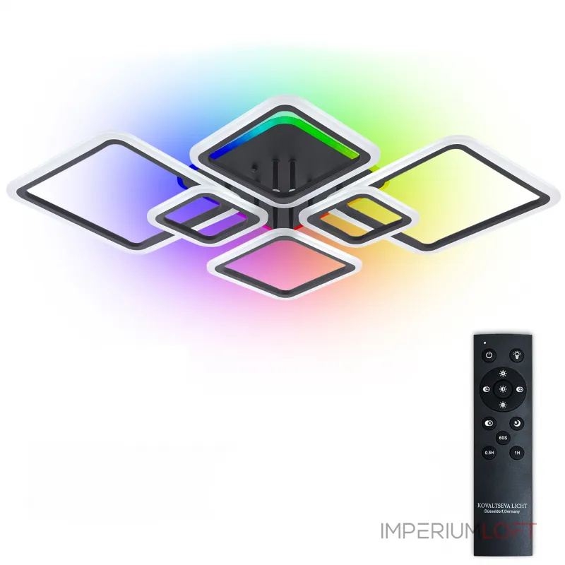 Потолочная люстра Natali Kovaltseva Spektr LED LAMPS 81442 Потолочная люстра Natali Kovaltseva Spektr LED LAMPS 81442