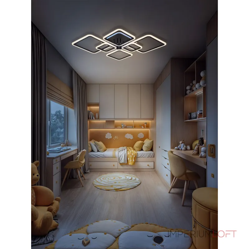 Потолочная люстра Natali Kovaltseva Spektr LED LAMPS 81442 Потолочная люстра Natali Kovaltseva Spektr LED LAMPS 81442