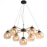 Потолочная люстра Natali Kovaltseva Stuttgart STUTTGART 91006/7C GOLD BLACK от ImperiumLoft